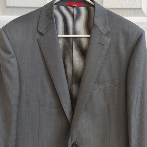 Like new Bartorelli Napoli Abito Sartoriale wool blazer Euro size 52L US 42 - Picture 9 of 9